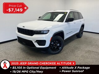 New  2025 Jeep Grand Cherokee ALTITUDE X 4X4 Sport Utility For Sale Jackson MI