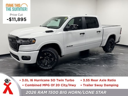 2026 Ram 1500 BIG HORN CREW CAB 4X4 5'7 BOX Pickup