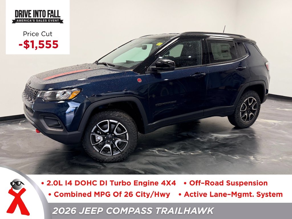 2026 Jeep Compass TRAILHAWK 4X4 Sport Utility
