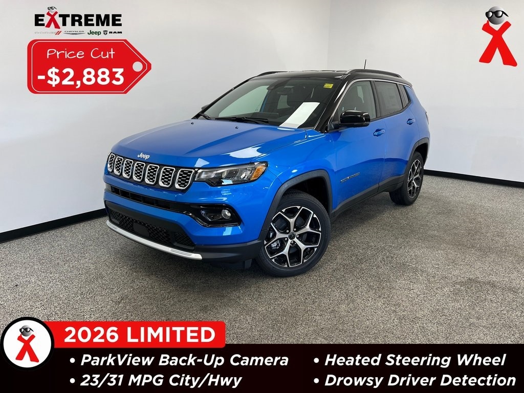 New 2026 Jeep Compass LIMITED 4X4 Sport Utility