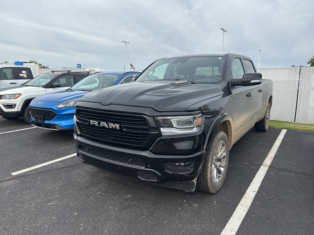 Used 2022 RAM Ram 1500 Pickup Laramie with VIN 1C6SRFRT4NN315979 for sale in Jackson, MI