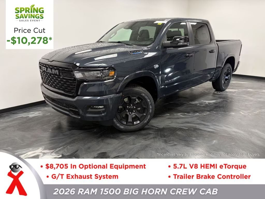 2026 RAM 1500 Big Horn/Lone Star 4x4 Crew Cab 5'7's photo