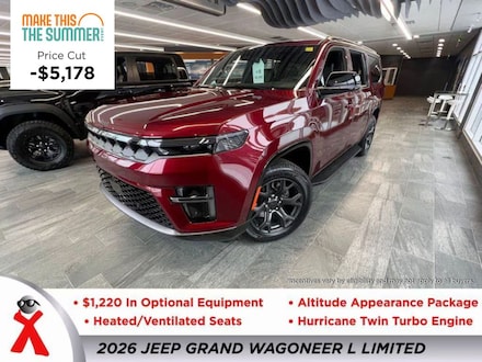 2026 Jeep Grand Wagoneer L LIMITED ALTITUDE 4X4 Sport Utility
