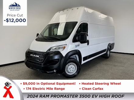 2024 Ram Promaster 3500 EV Super High Roof Van Extended Cargo Van