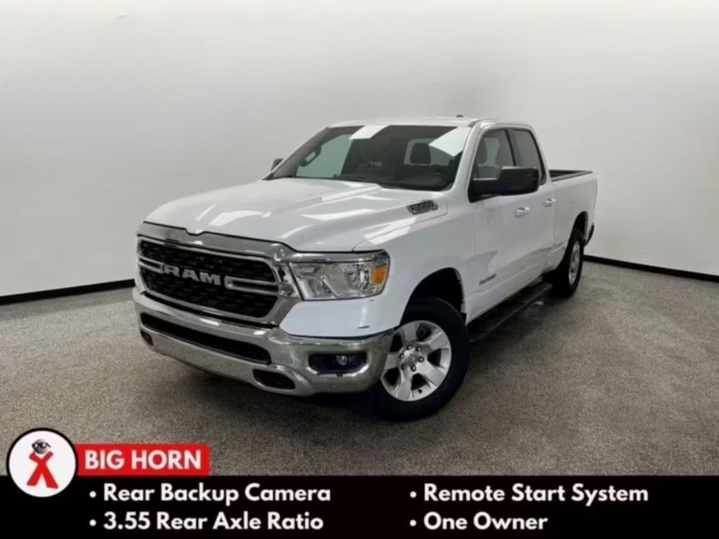 Used 2022 RAM Ram 1500 Pickup Big Horn/Lone Star with VIN 1C6RRFBG4NN226683 for sale in Jackson, MI