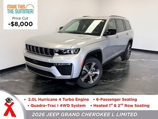 New  2026 Jeep Grand Cherokee L LIMITED 4X4 Sport Utility For Sale Jackson MI