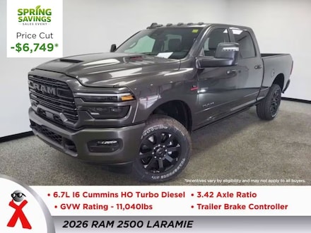 2026 Ram 2500 LARAMIE CREW CAB 4X4 6'4 BOX Pickup