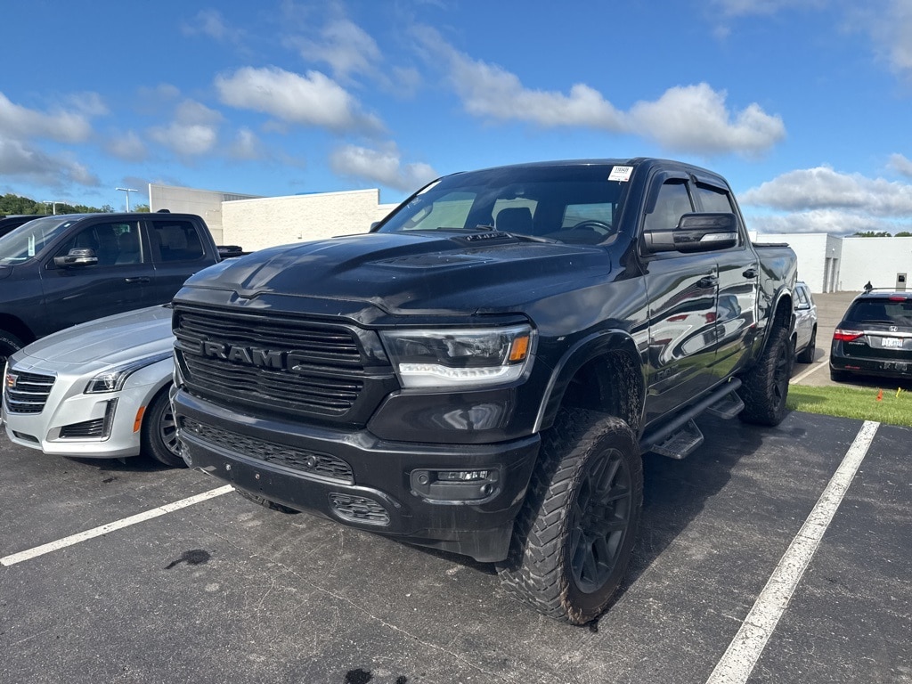 Used 2020 RAM Ram 1500 Pickup Laramie with VIN 1C6SRFJT2LN183071 for sale in Jackson, MI