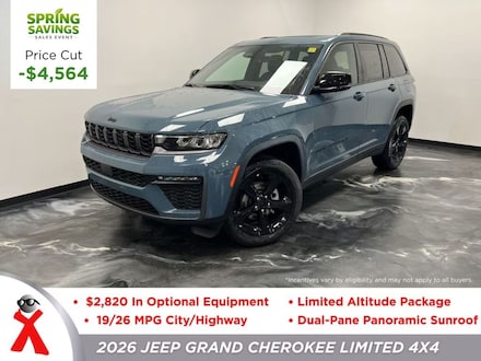 2026 Jeep Grand Cherokee LIMITED 4X4 Sport Utility