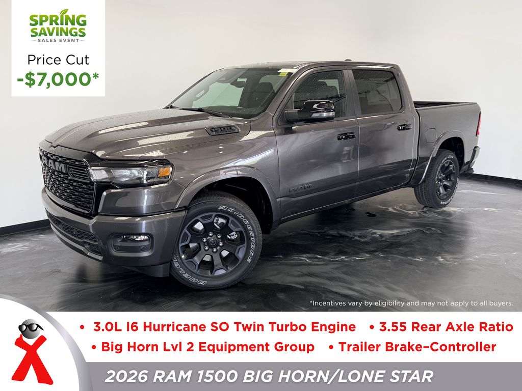 2026 RAM 1500 Big Horn/Lone Star 4x4 Crew Cab 5'7's photo