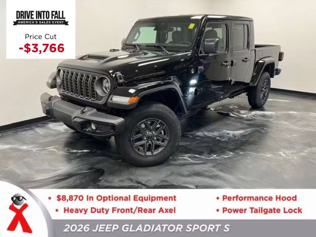 2026 Jeep Gladiator SPORT S 4X4 Pickup