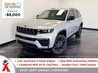New  2026 Jeep Grand Cherokee 85TH ANNIVERSARY EDITION 4X4 Sport Utility For Sale Jackson MI