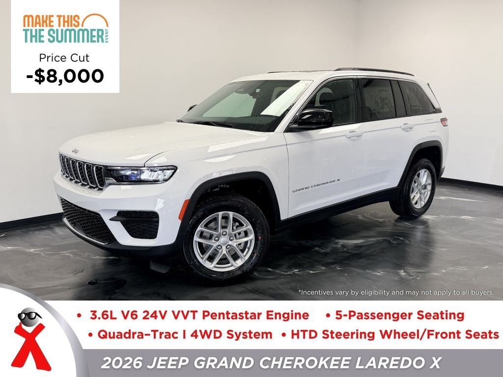 New 2026 Jeep Grand Cherokee LAREDO X 4X4 Sport Utility