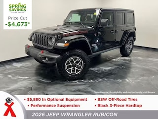 New  2026 Jeep Wrangler 4-DOOR RUBICON Sport Utility For Sale Jackson MI