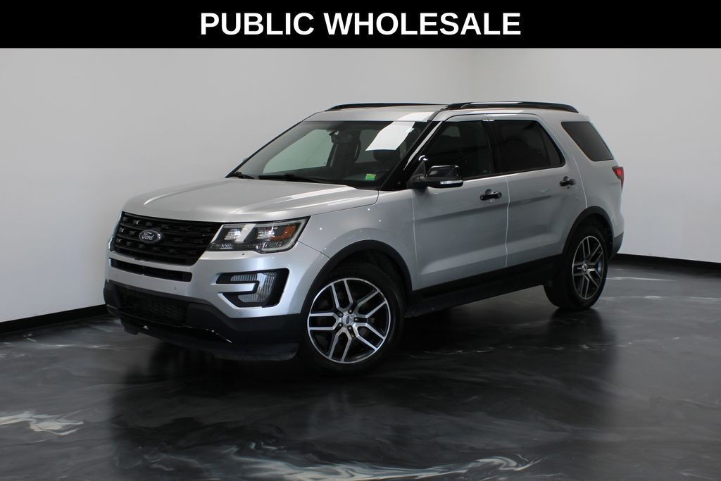 Used 2017 Ford Explorer Sport with VIN 1FM5K8GT9HGE21759 for sale in Jackson, MI