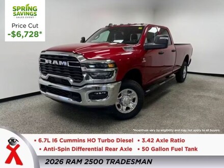 2026 Ram 2500 TRADESMAN CREW CAB 4X4 8' BOX Pickup