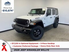 2026 Jeep Wrangler 4-DOOR WILLYS Sport Utility