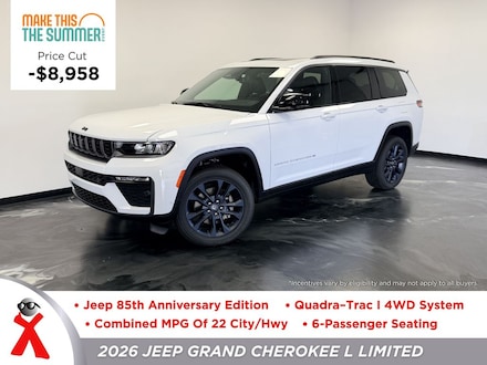 2026 Jeep Grand Cherokee L 85TH ANNIVERSARY EDITION 4X4 Sport Utility