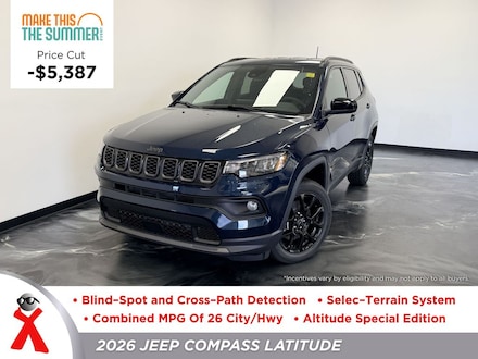 2026 Jeep Compass LATITUDE ALTITUDE 4X4 Sport Utility