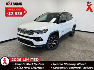 New  2026 Jeep Compass LIMITED 4X4 Sport Utility For Sale Jackson MI