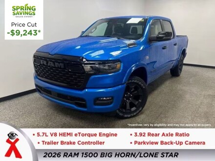 2026 Ram 1500 BIG HORN CREW CAB 4X4 5'7 BOX Pickup