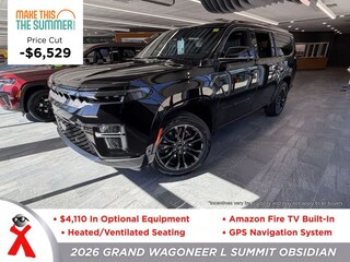 New  2026 Jeep Grand Wagoneer L SUMMIT OBSIDIAN 4X4 Sport Utility For Sale Jackson MI