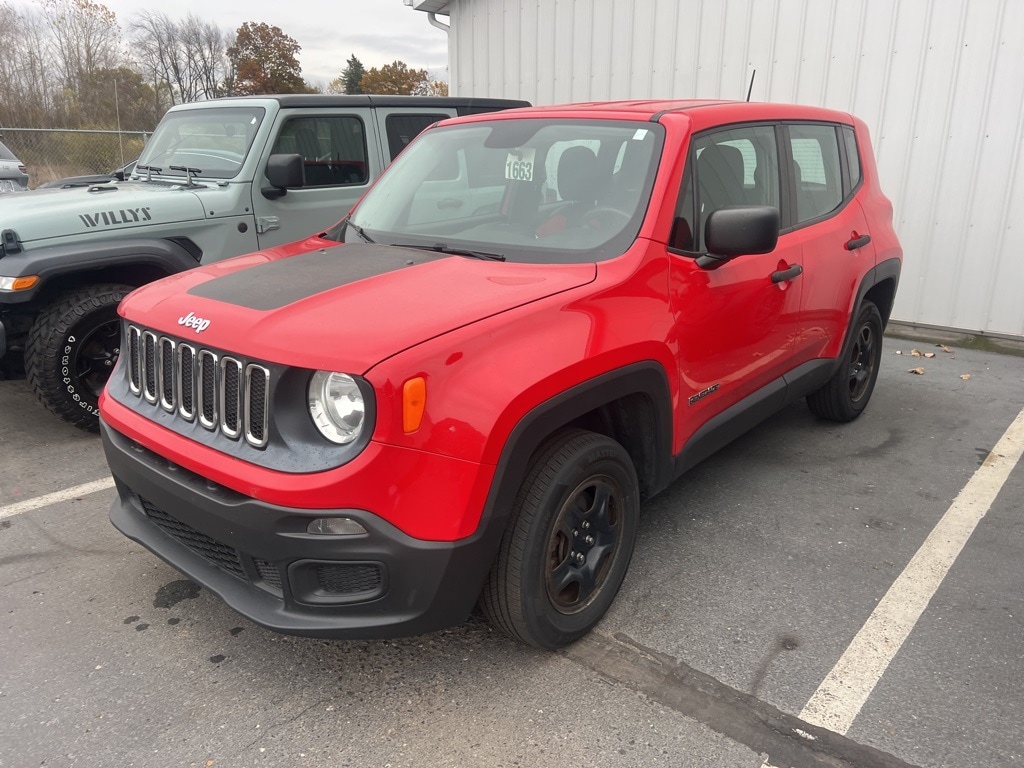 Used 2016 Jeep Renegade Sport with VIN ZACCJBAW4GPC59958 for sale in Jackson, MI