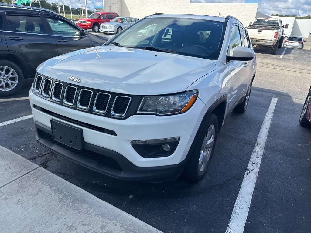 Used 2021 Jeep Compass Latitude with VIN 3C4NJDBB9MT537967 for sale in Jackson, MI