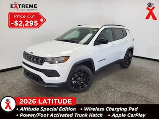 New  2026 Jeep Compass Latitude Altitude Sport Utility For Sale Jackson MI