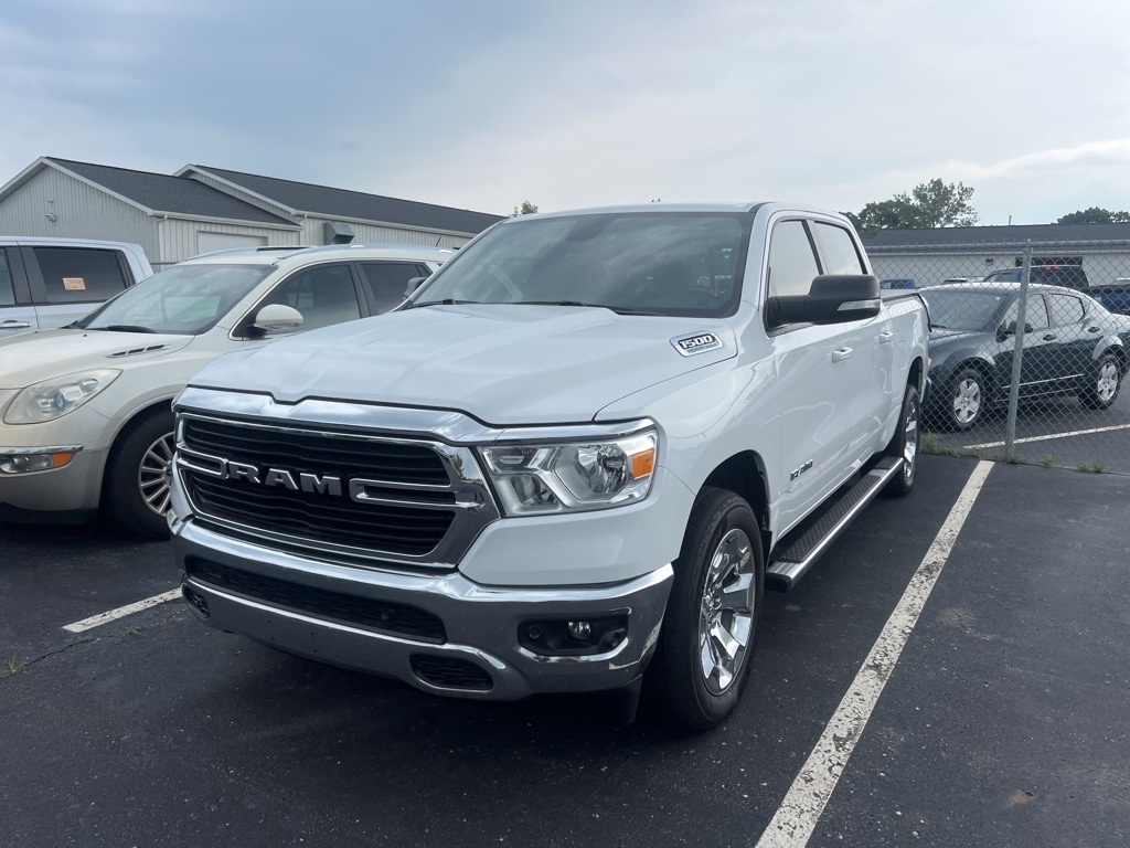 Used 2021 RAM Ram 1500 Pickup Big Horn/Lone Star with VIN 1C6SRFFT8MN524662 for sale in Jackson, MI