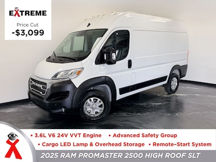 2025 Ram Promaster 2500 High Roof Van Cargo Van