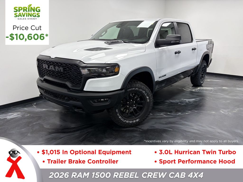 2026 RAM 1500 Rebel Crew Cab 4WD