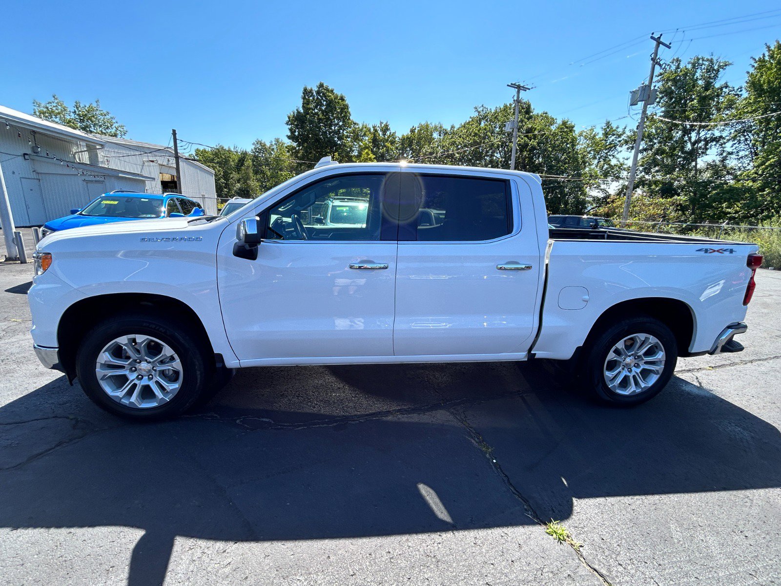 Used 2023 Chevrolet Silverado 1500 LTZ with VIN 2GCUDGED3P1106032 for sale in Olyphant, PA