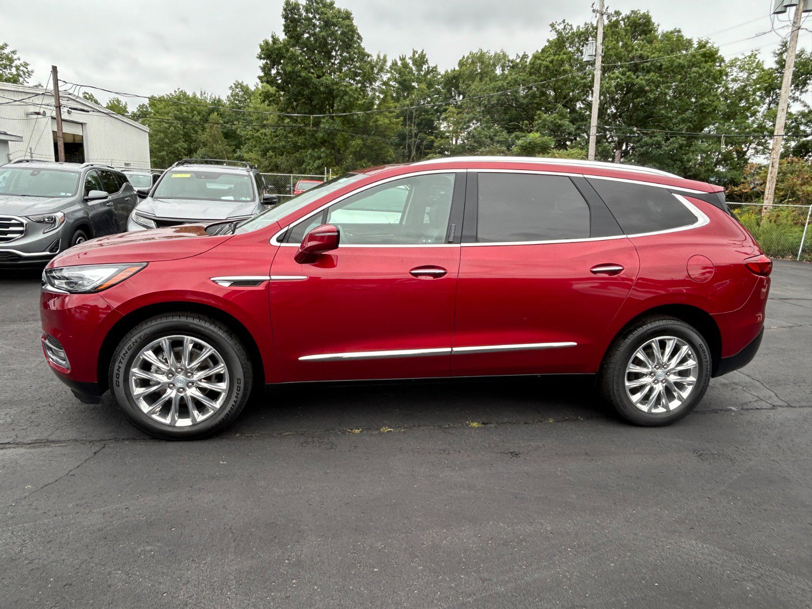 Certified 2021 Buick Enclave Premium with VIN 5GAEVBKW7MJ229555 for sale in Olyphant, PA