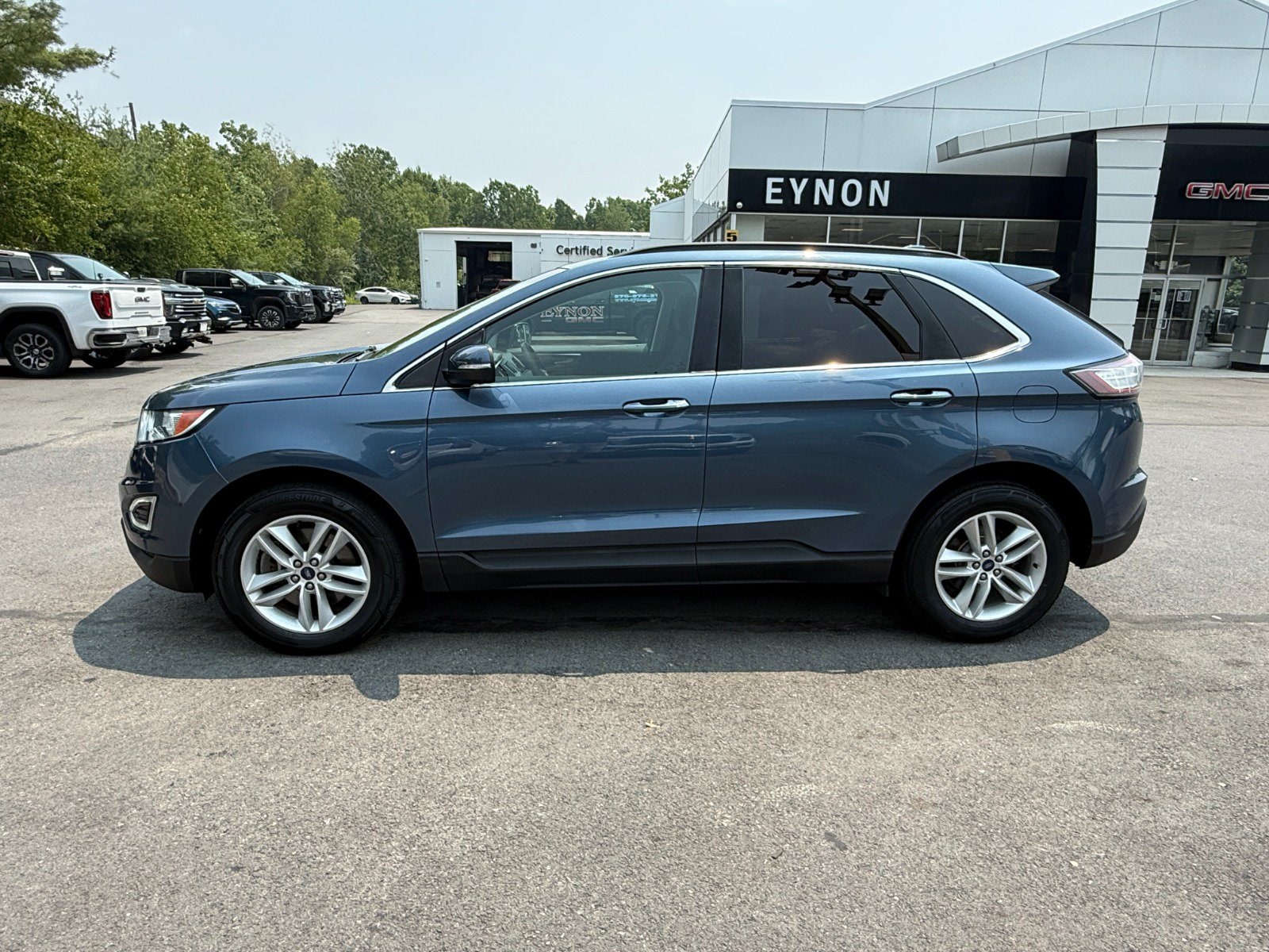 Used 2018 Ford Edge SEL with VIN 2FMPK4J92JBC49232 for sale in Olyphant, PA