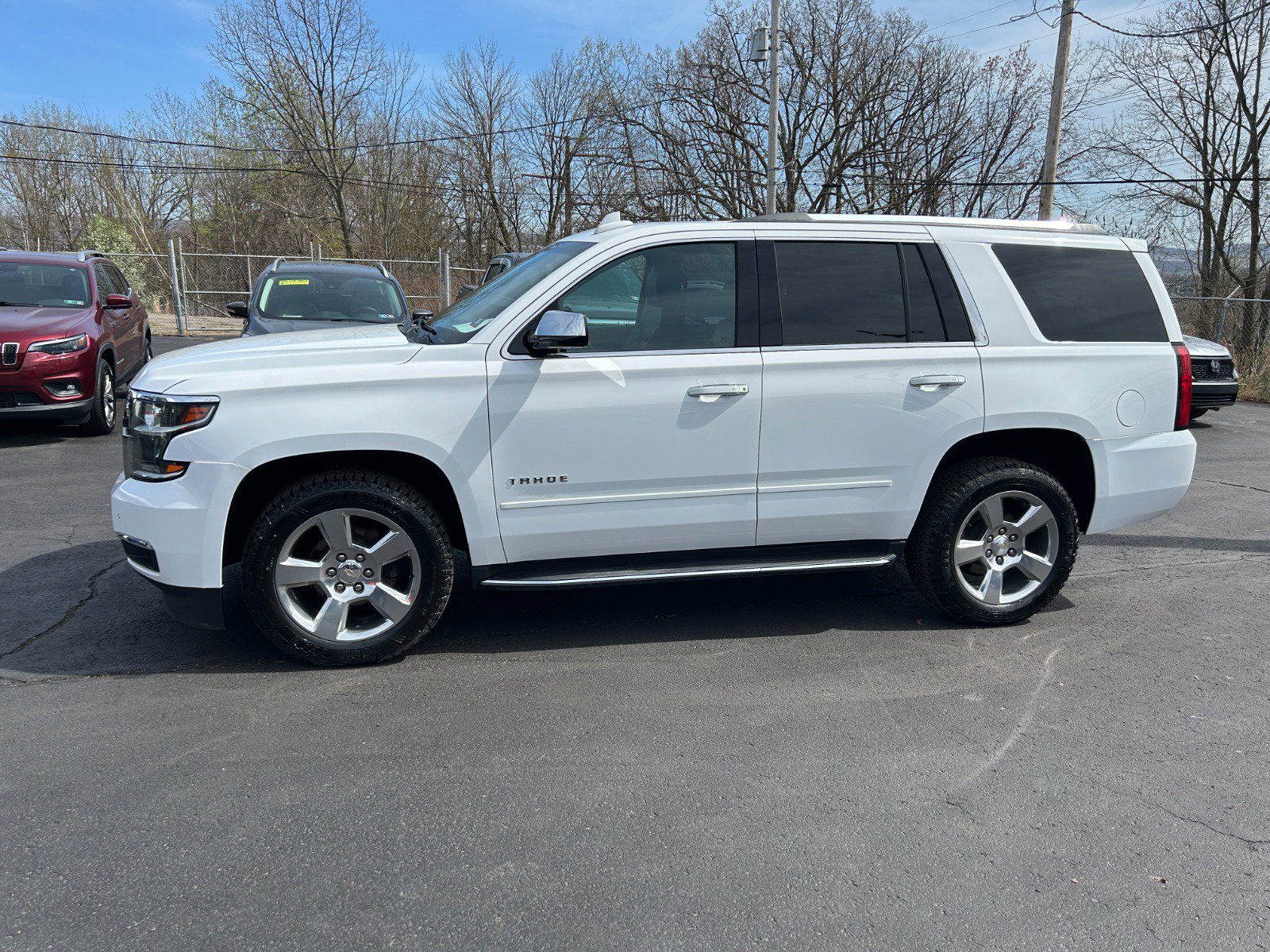 Used 2020 Chevrolet Tahoe Premier with VIN 1GNSKCKC7LR219248 for sale in Olyphant, PA