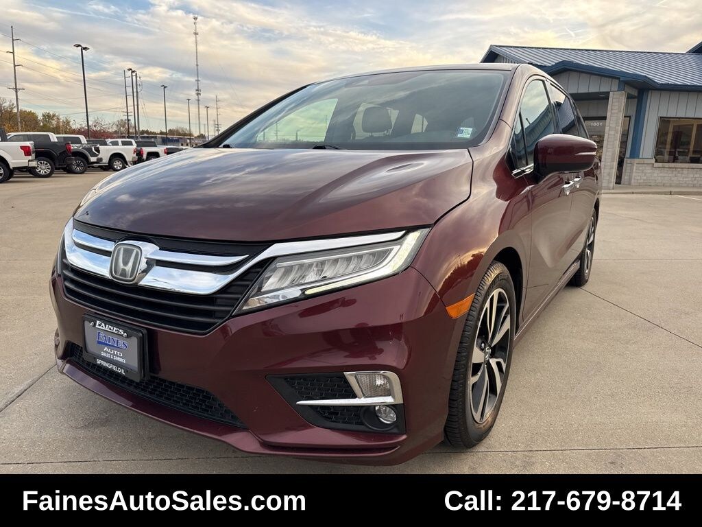 Used 2018 Honda Odyssey Elite Van