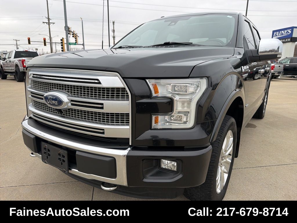 2015 Ford F-150 Platinum's photo
