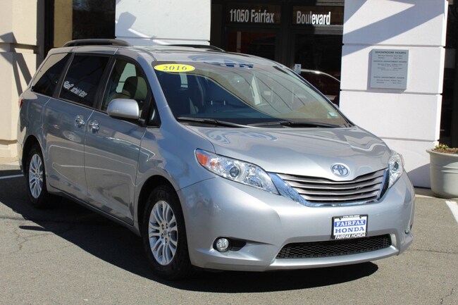 used 2016 toyota sienna