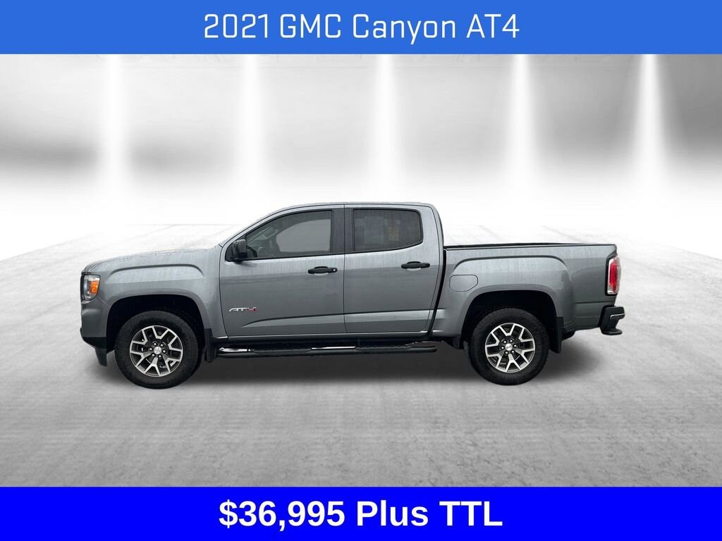Used 2021 GMC Canyon AT4 - Leather Truck