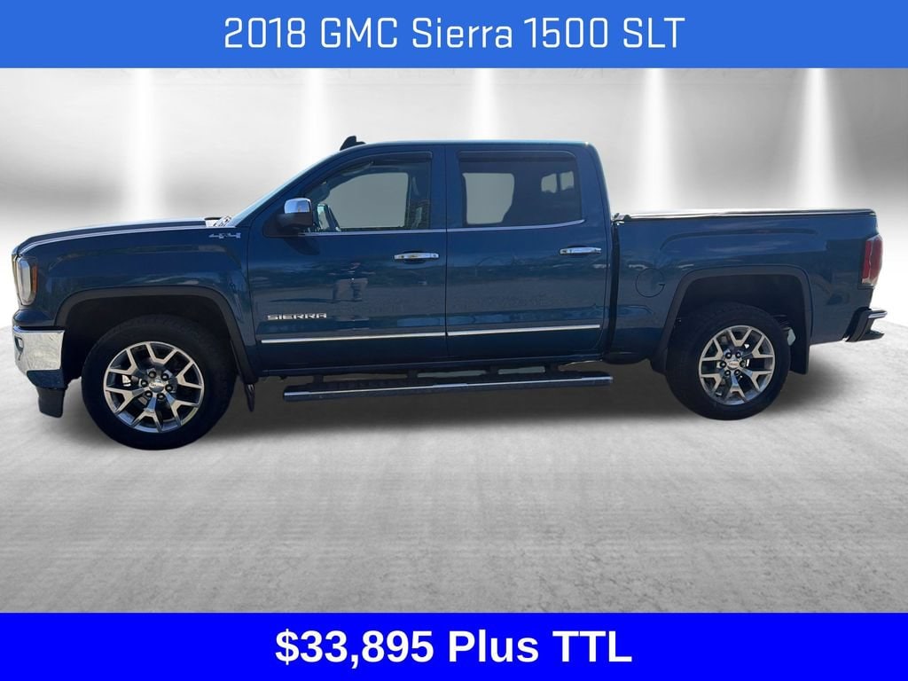 Used 2018 GMC Sierra 1500 SLT Truck