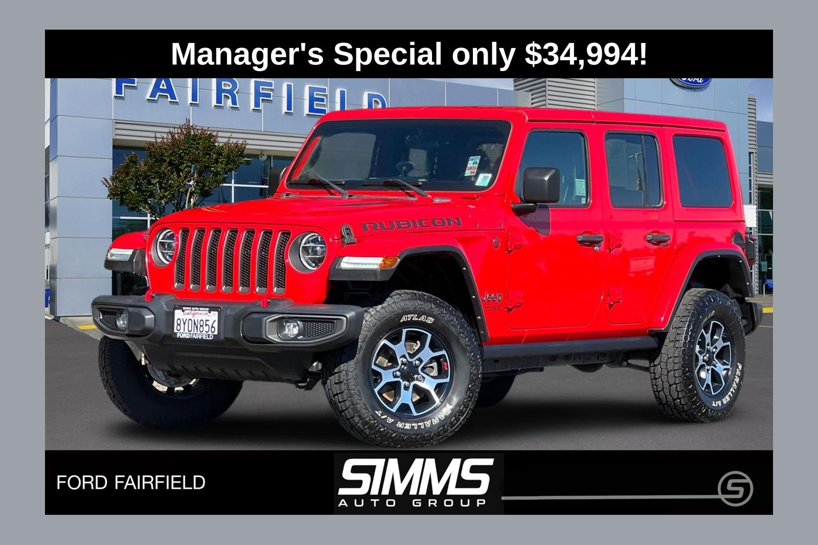 2021 Jeep Wrangler Unlimited Rubicon's photo