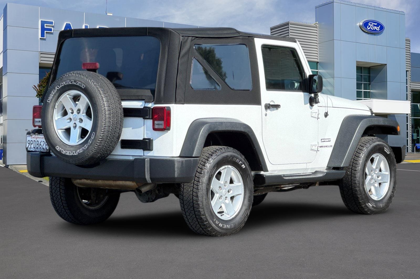 Used 2016 Jeep Wrangler Sport S with VIN 1C4AJWAG7GL210250 for sale in Fairfield, CA