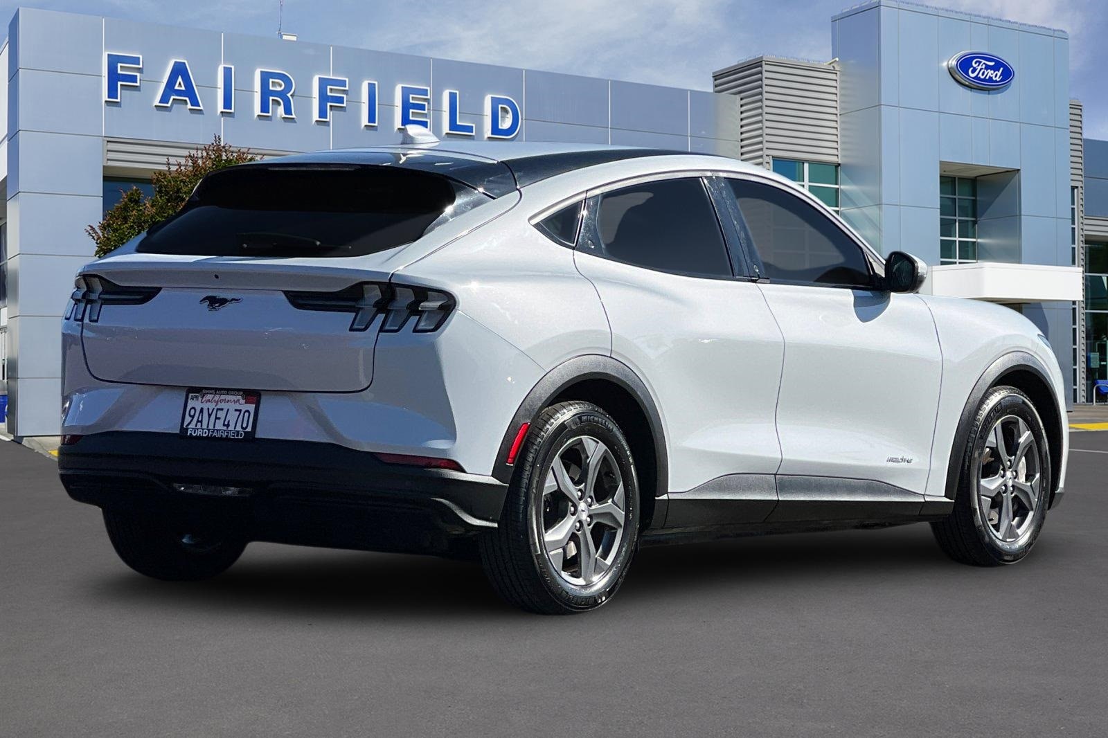 Certified 2022 Ford Mustang Mach-E Select RWD with VIN 3FMTK1RM0NMA17612 for sale in Fairfield, CA