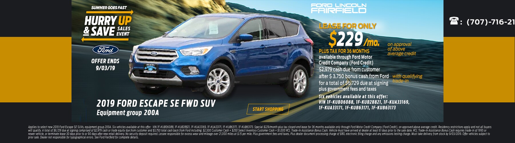 New & Used Vehicles Ford Lincoln Fairfield Dealership