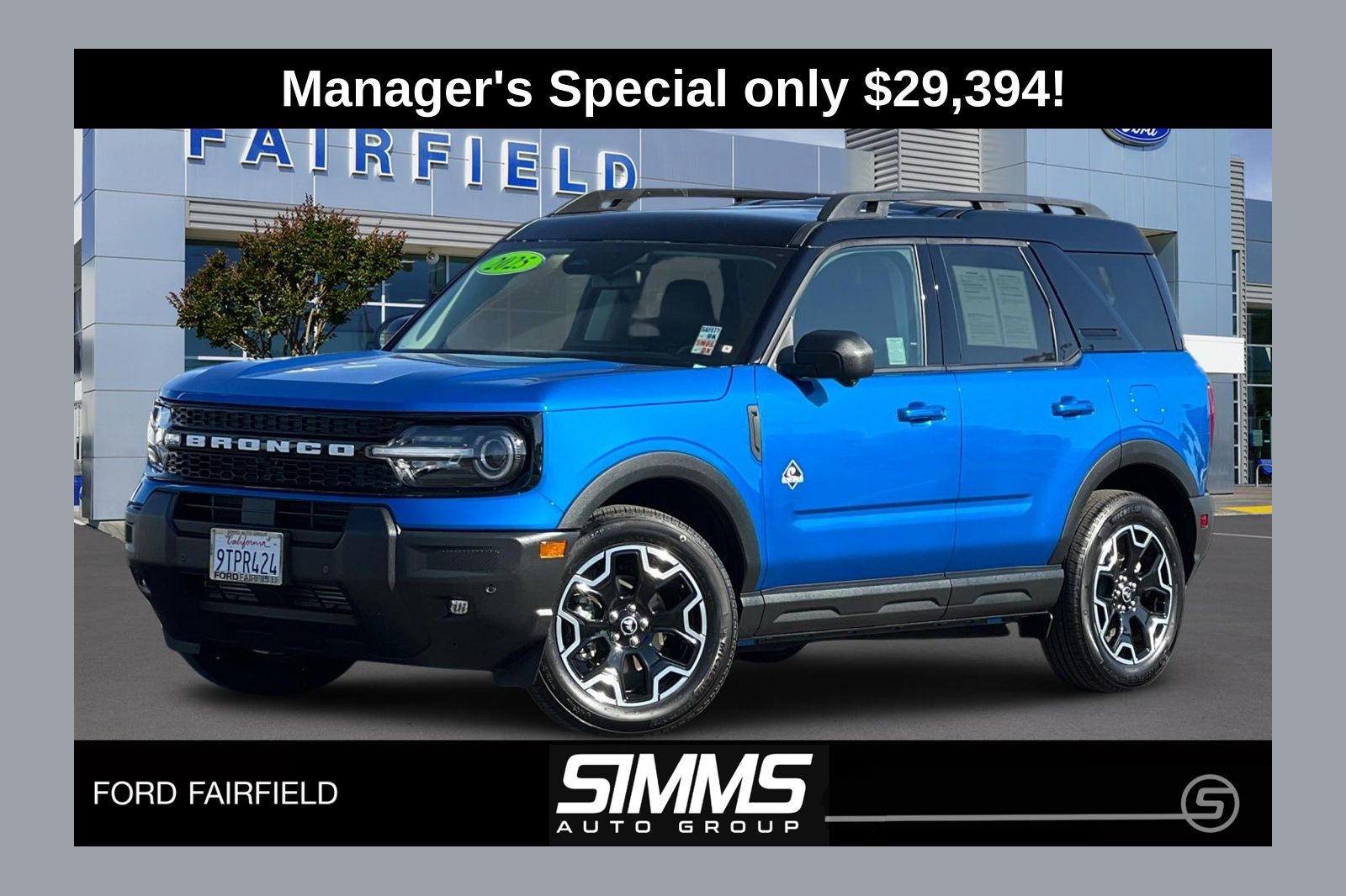 2025 Ford Bronco Sport Outer Banks's photo