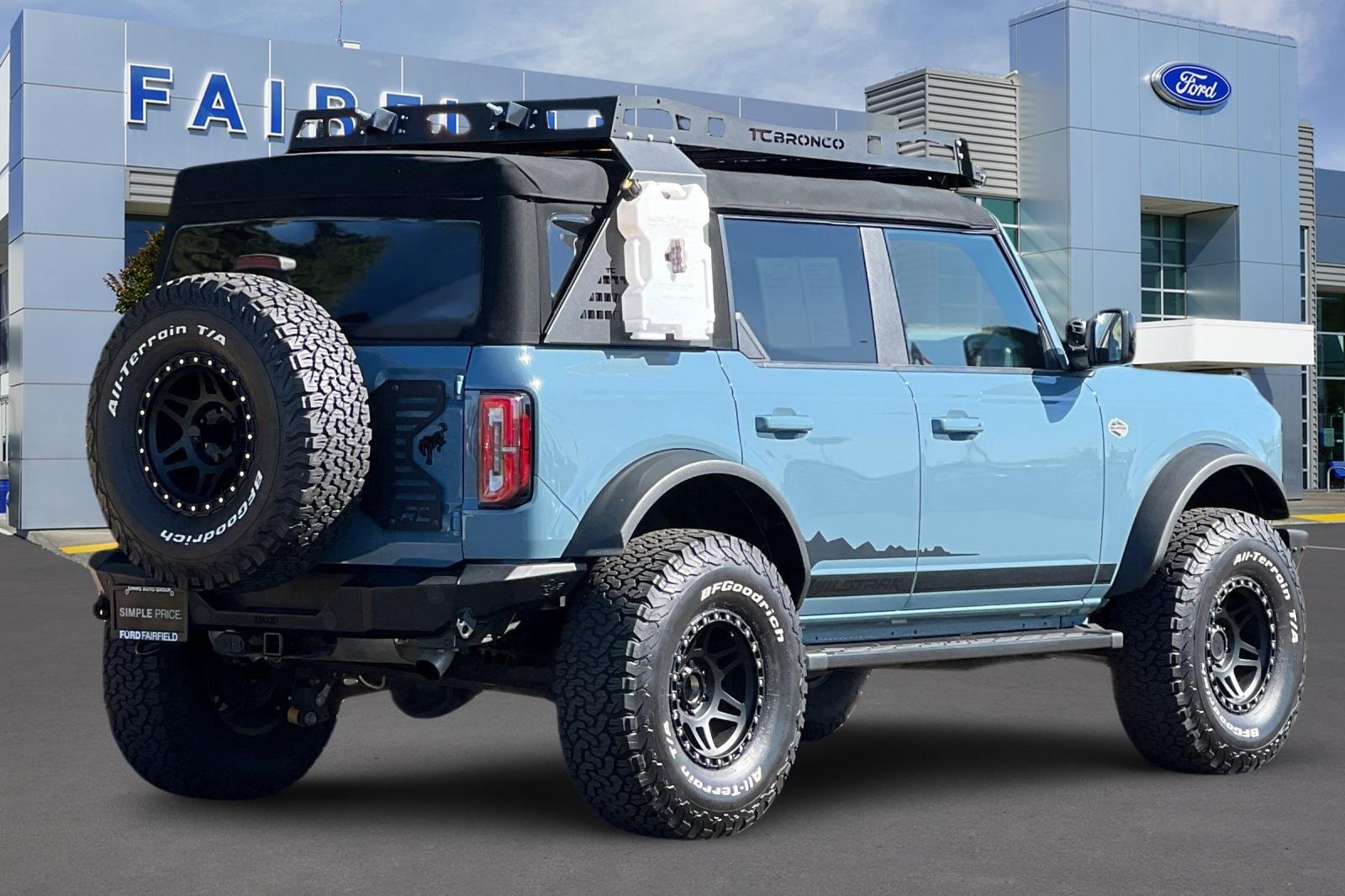 Used 2021 Ford Bronco 4-Door Wildtrak with VIN 1FMEE5DP5MLA61520 for sale in Fairfield, CA