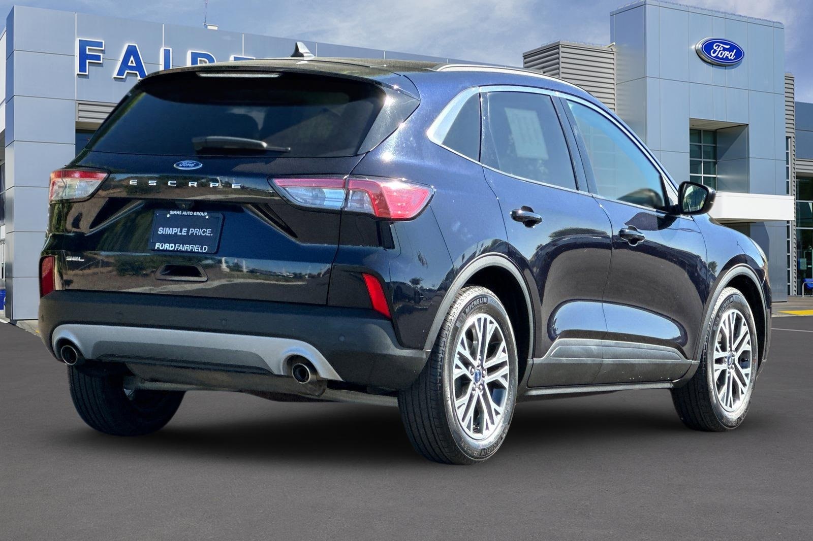 Used 2021 Ford Escape SEL with VIN 1FMCU0H68MUA63822 for sale in Fairfield, CA