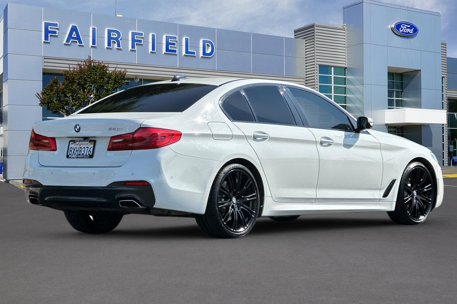 Used 2018 BMW 5 Series 540i with VIN WBAJE5C5XJWA95885 for sale in Fairfield, CA