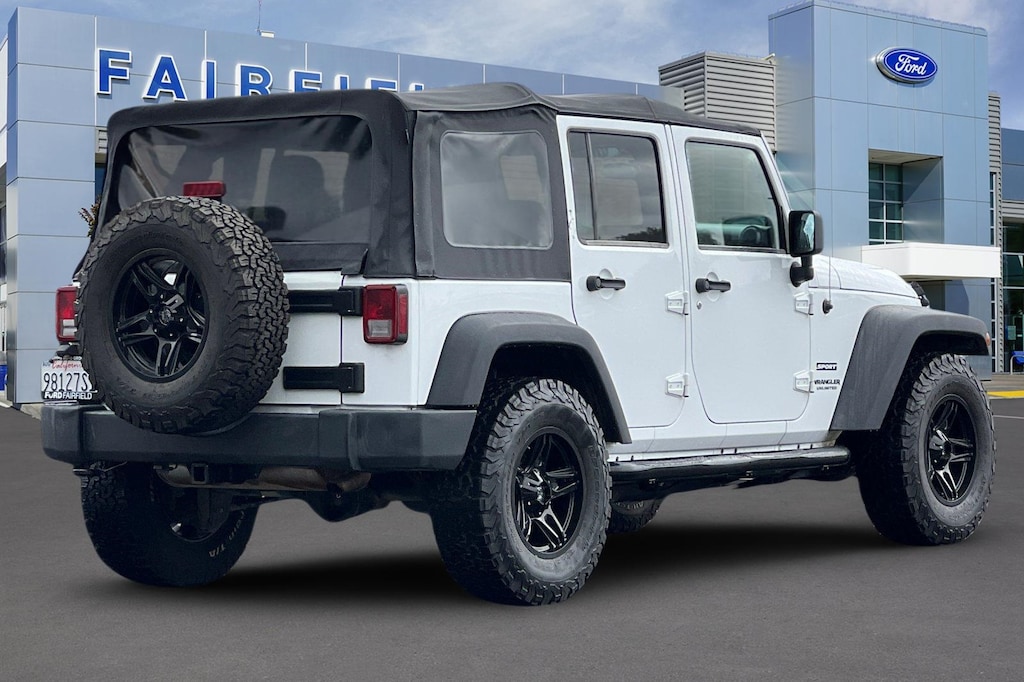 Used 2012 Jeep Wrangler Unlimited Sport SUV
